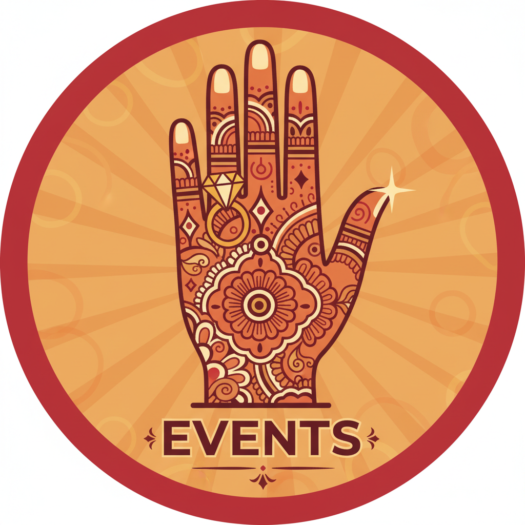 Henna and Engagement Icon